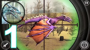 Flying Dragon Hunting Dragons Shooter Game 2020 Gameplay Walkthrough Part 1 (IOS/Android)