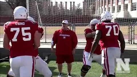 Coach Cavanaugh /// Nebraska Offensive Line
