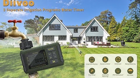 【Diivoo】 WT-02 Smart Sprinkler timer |  Introduction Video