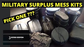 How To Pick the Right Military Surplus Mess Kit