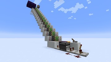 Simple Escalator Minecraft Java and Bedrock