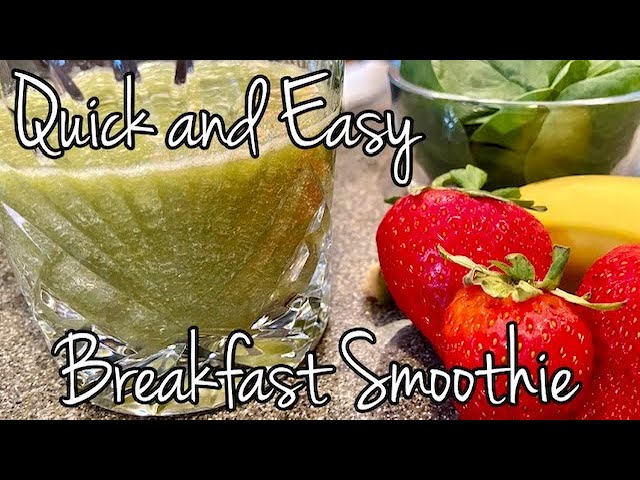 7 Breakfast Smoothie Recipes for Your Ninja Blender