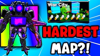 Can We Beat The Hardest Map And Get TriTitan?! (Toilet Verse Tower Defense)