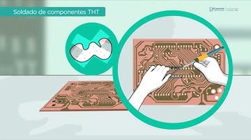 Perforado y soldado de componentes - PCB