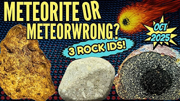 Komt het uit de RUIMTE? 👽 Meteoriet of MeteorWRONG? ☄️ Rock-ID