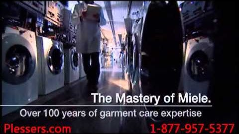 W4842 Miele washing machine video from Plessers.com