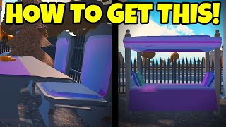 HOW TO GET THE HALLOWEEN BED AND TABLE in Roblox My Prison