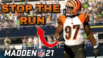 The Best Inside Zone and 01 Trap Run Defense in Madden 21 | Lock Up the Run!