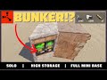 Best Mini Bunker of 2022: Rust Solo Stability Bunker Base *NO Raised Foundations* Updated Gulliver