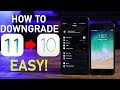 How To Downgrade iOS 11 to iOS 10.3.2! EASY!