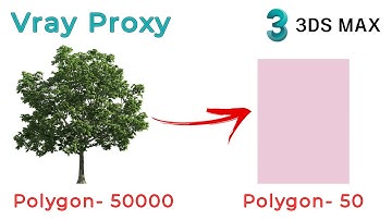 V-Ray Proxy | Import Proxy V-Ray | Reduce File Size | 3ds Max Tricks |