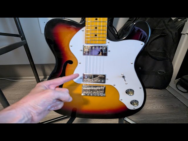 Why I like the Donner F hole tele Thinline - Donner 39 Inch Jazz