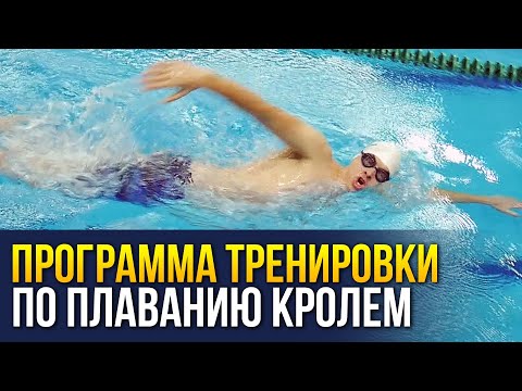 Первый уровень. Тренировка по плаванию кролем для начинающих. 9 пошаговых упражнений в бассейне