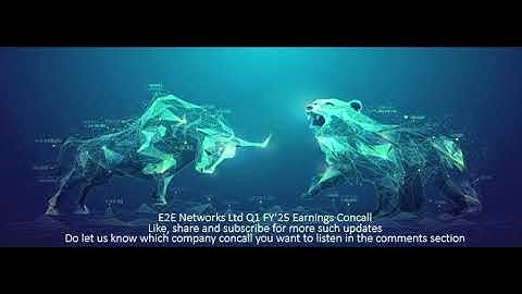 E2E Networks Ltd Q1 FY