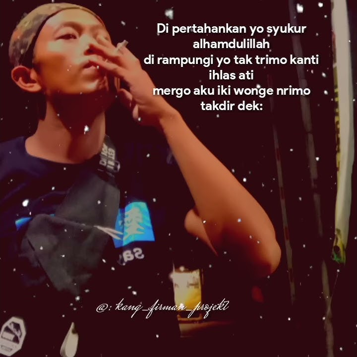 tembang rindu kanggo riko story wa