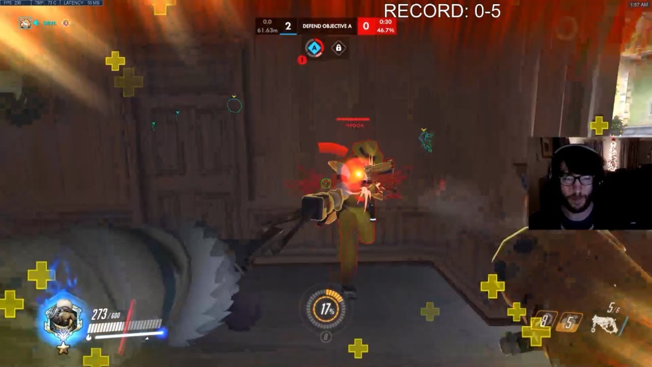 Overwatch Harbleu Monster Gameplay As Zarya & Roadhog