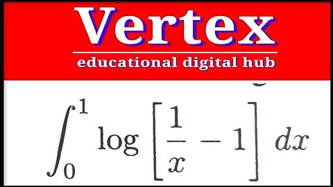 Using Definite integration property Evaluate ∫_0^1 log (1/x -1) dx // निश्चित समाकलन // Integrals