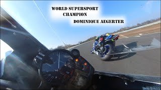 Onboard Assen - GP Layout - KNMV Test with WSSP Riders