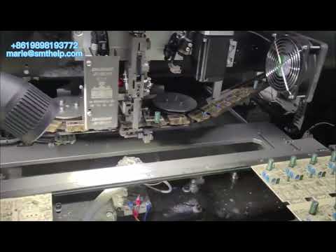 S3010A Radial Inserter, Inserting a Full Array of Radial Lead Components in Tape-Package