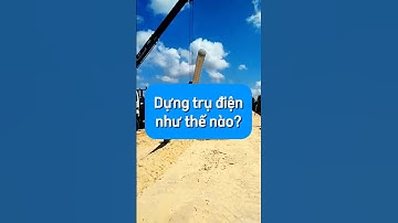 Quy trình làm sân cỏ nhân tạo: Dựng trụ điện như thế nào? #thicongsanconhantao