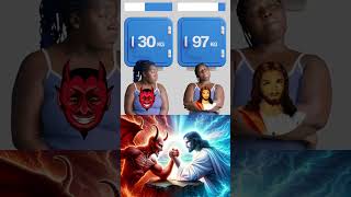 Jesus VS Satan, you will find out who is the ultimate winner at the end #jesus #god #viral #foryou