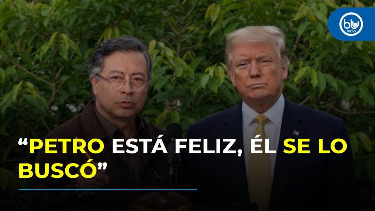 ¿Decisión de Trump sobre Petro es por Palestina? ¿El presidente se ...