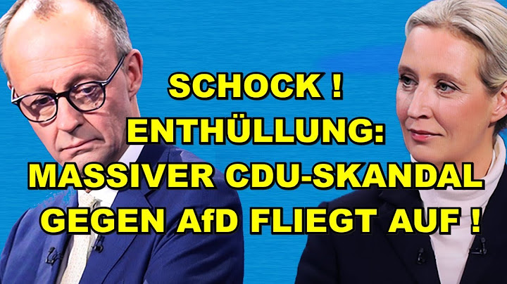 MASSIVE CDU scandal against AfD EXPOSED!