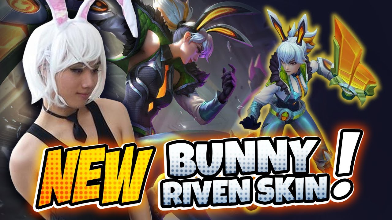 Trying out the new Battle Bunny Prime Riven skin 