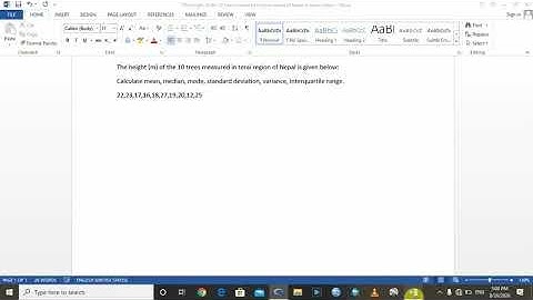 video 1: calculation of mean, median ,mode,standard deviation,variance and IQR using R programming.