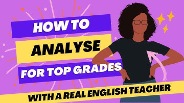 How to get a GCSE Grade 9 in English analysis