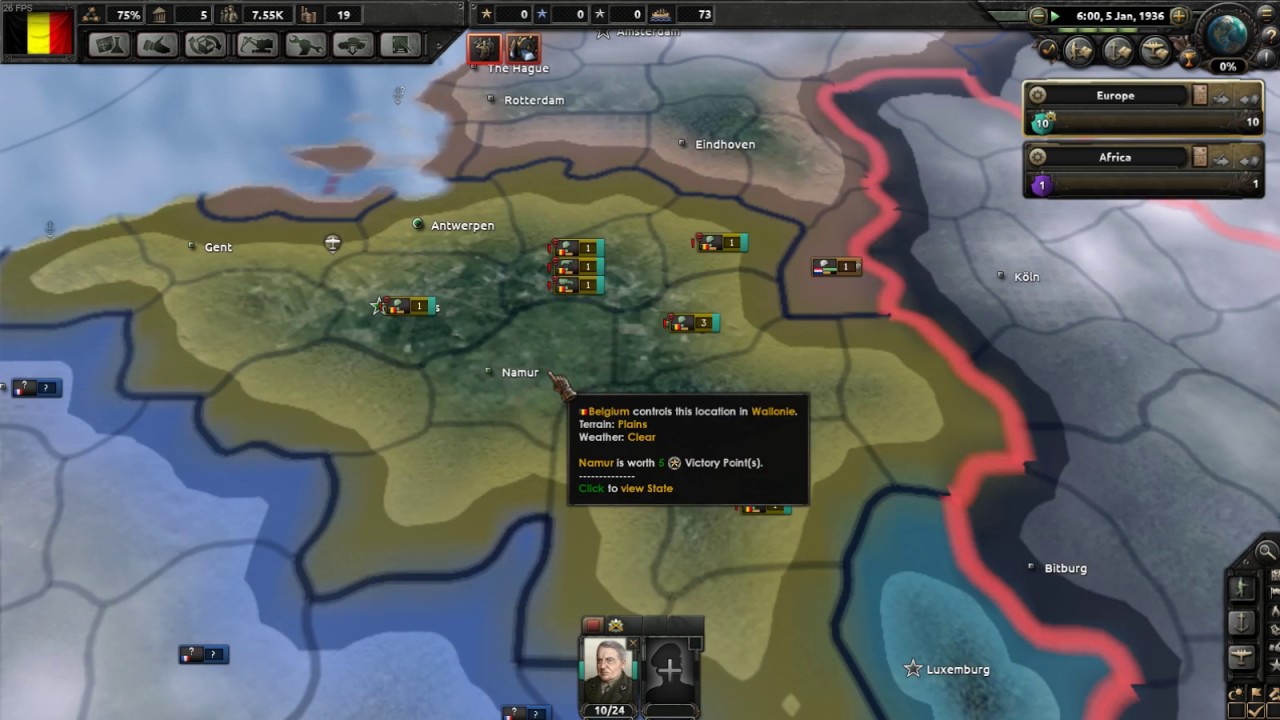 Hearts Of Iron 4 Belgium
