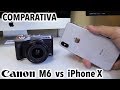 iPhone X vs cámara de fotos | Comparativa