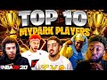 TOP 10 BEST MYPARK PLAYERS OF NBA 2K20 (OFFICIAL YOUTUBER RANKINGS)