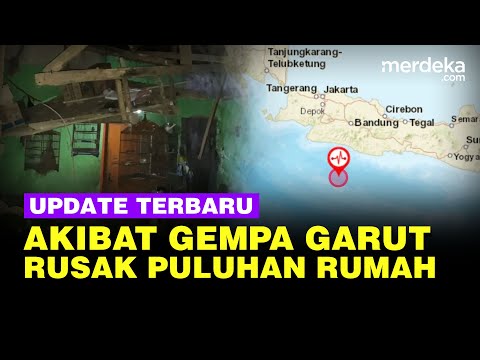 Update Terbaru Dampak Gempa Garut: Puluhan Rumah &amp; Gedung di Tasikmalaya Rusak