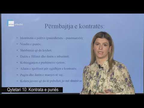 Video: Për çfarë Shërben Kontrata E Punës?