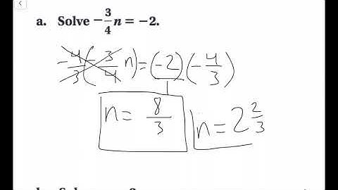 How to Solve Simple Equations (1.1 Big Ideas Math - Grade 8)