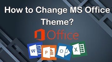 How to Change MS Office Theme Color
