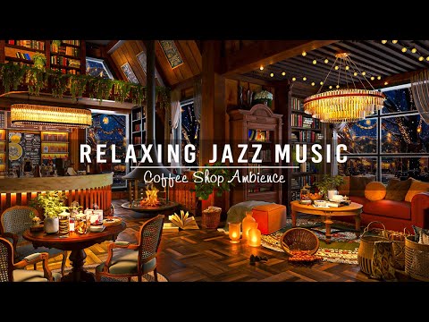 Soft Jazz Music at Cozy Coffee Shop Ambience ☕ Relaxing Jazz Instrumental Music for Study,Work,Focus