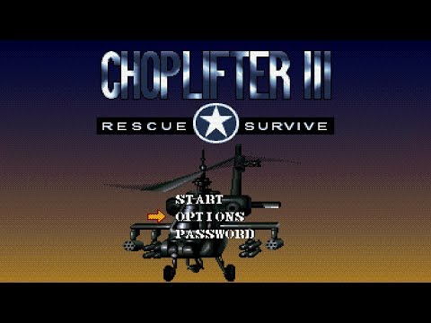 Choplifter III - Rescue Survive for SNES Walkthrough