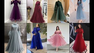 New Latest Simple Organza Dresses Designs| Organza Dresses| New Stylish Organza Dresses