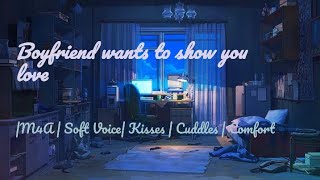ASMR | Boyfriend wants to show you love (M4A)(Soft voice)(Kisses)(Cuddles)(Comfort) screenshot 1