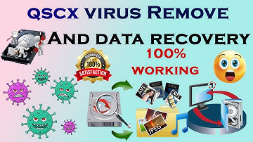 .Qscx Virus  Decrypt  And Recover Data !!