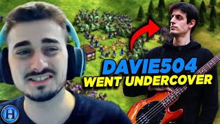 @Davie504 Went Undercover and Played me In AoE2