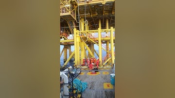 E 11 oil field. Miri offshore