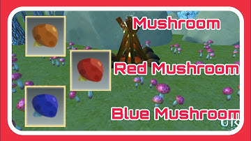Utopia Origin | Mushroom, Red Mushroom & Blue Mushroom All Location