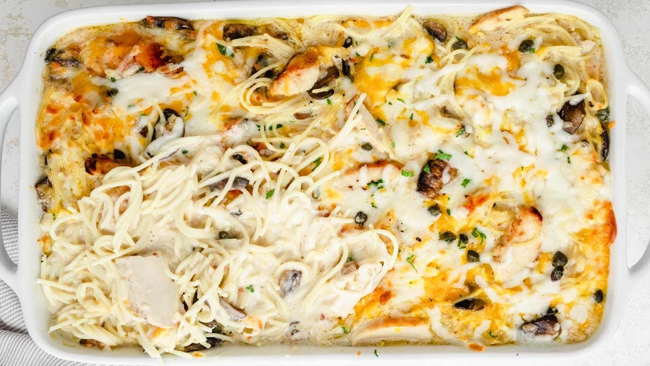 Easy Chicken Tetrazzini YouTube