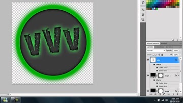 Photoshop Ep. 1 How to Create a Basic Ellipse Logo
