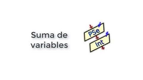 Suma Variables Pseint