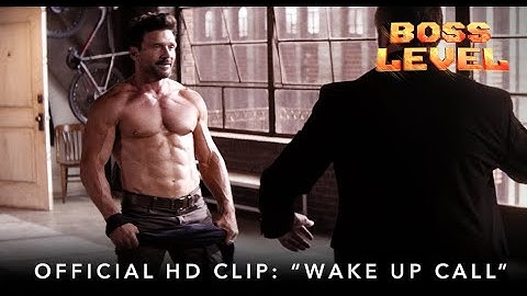 BOSS LEVEL | Official HD Clip | "Wake Up Call" | Starring Frank Grillo