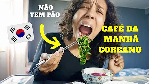 Qual o café da manhã na Coreia do Sul?